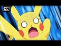 Pokemon and Trainers Swap Voices | Pokémon | Cartoon Network