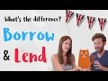 Diferencia entre 'LEND' y 'BORROW' en inglés