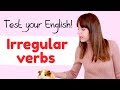 ¿Te sabes los verbos irregulares en inglés? 😳 Examen de inglés