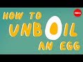 How to unboil an egg - Eleanor Nelsen