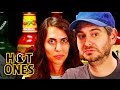 H3H3 Productions Does Couples Therapy While Eating Spicy Wings | Hot Ones